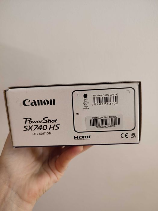 Canon Powershot SX740 HS Lite Edition Black