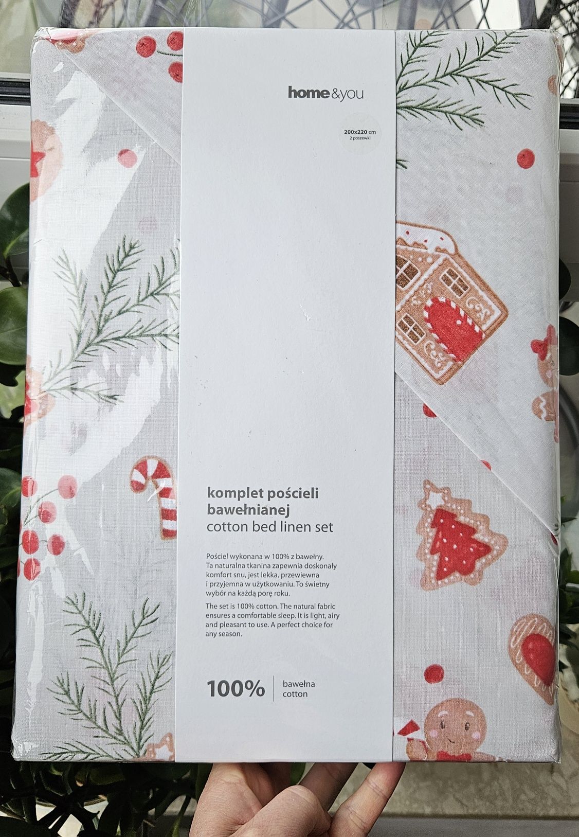 Piękna nowa, zapakowana pościel firmy home&you  Bakeri 200×220cm.