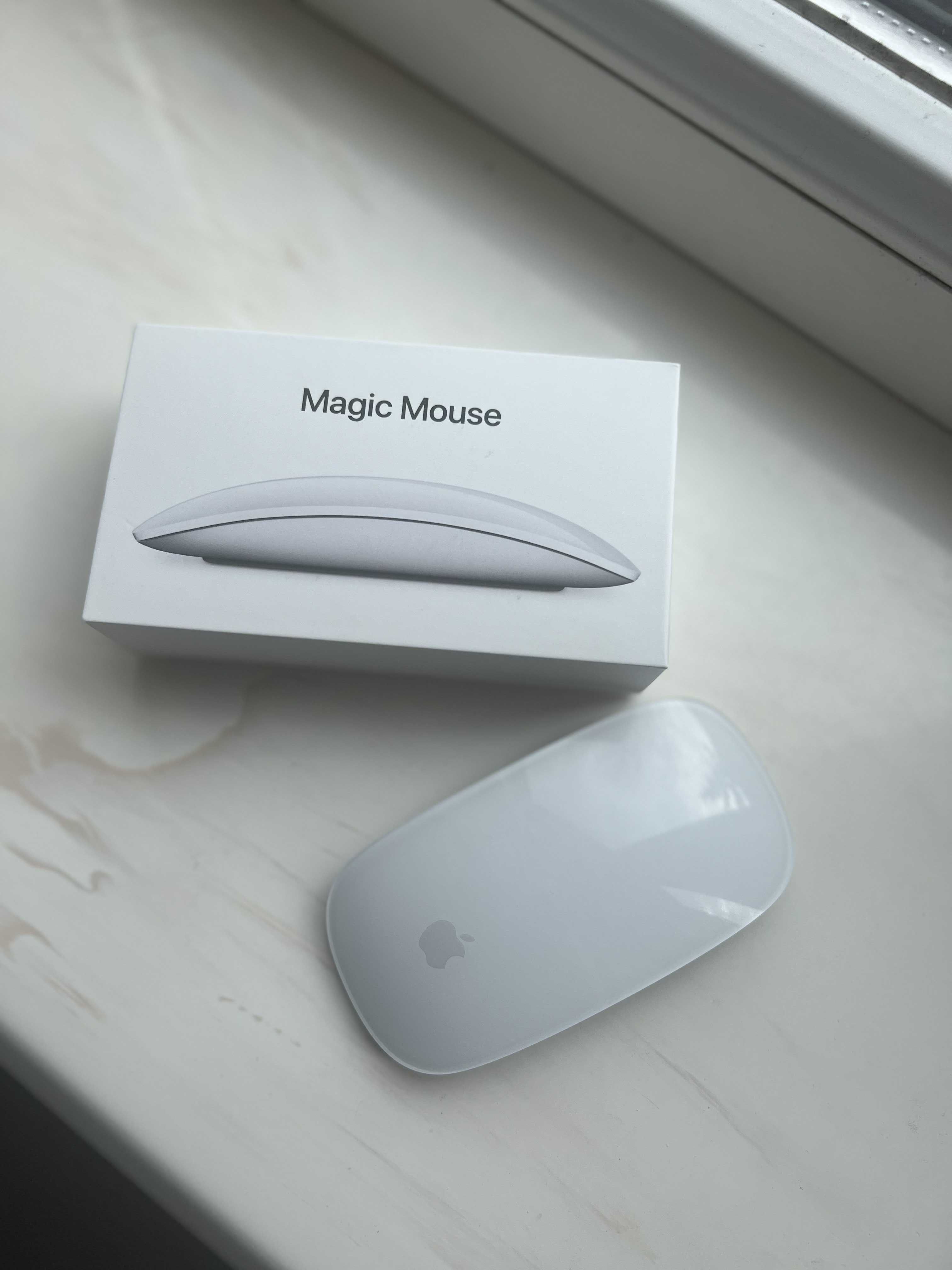 Миша Apple Magic Mouse Bluetooth White (MK2E3ZM/A)