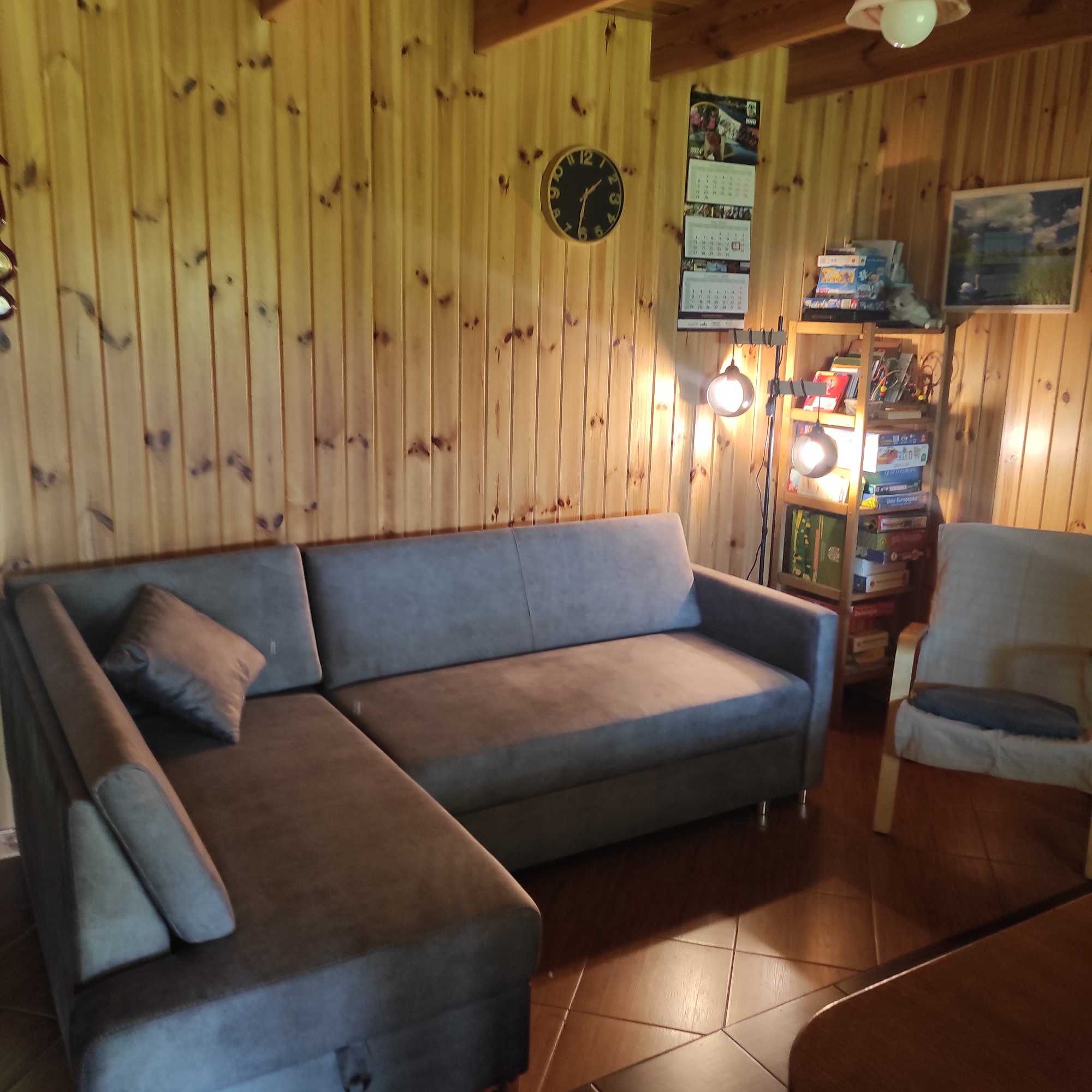 domek nad jeziorem MAZURY własna linia brzegowa łódka kajaki kominek