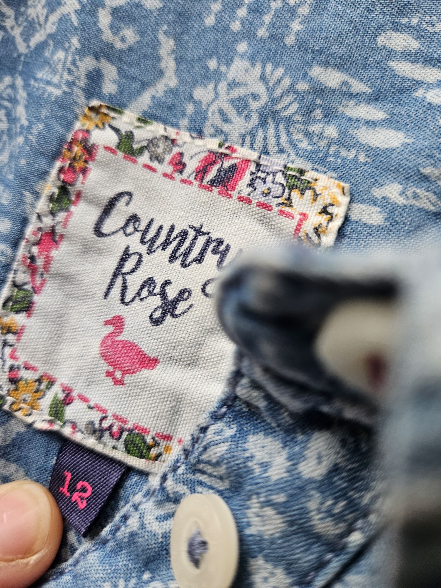 Koszula damska marki Country Rose cottagecore  folk boho L