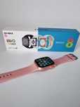 Smartwatch różowy z ładowarką