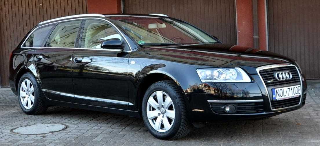 AUDI A6* 2.7TDI, 2008r. Automat, Quattro, Klima, Kremowe Skóry, Navi