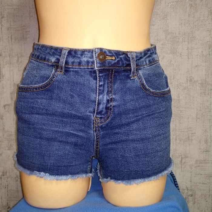 Шорты джинсовые M размер женские стрейтч Denim Pimkie