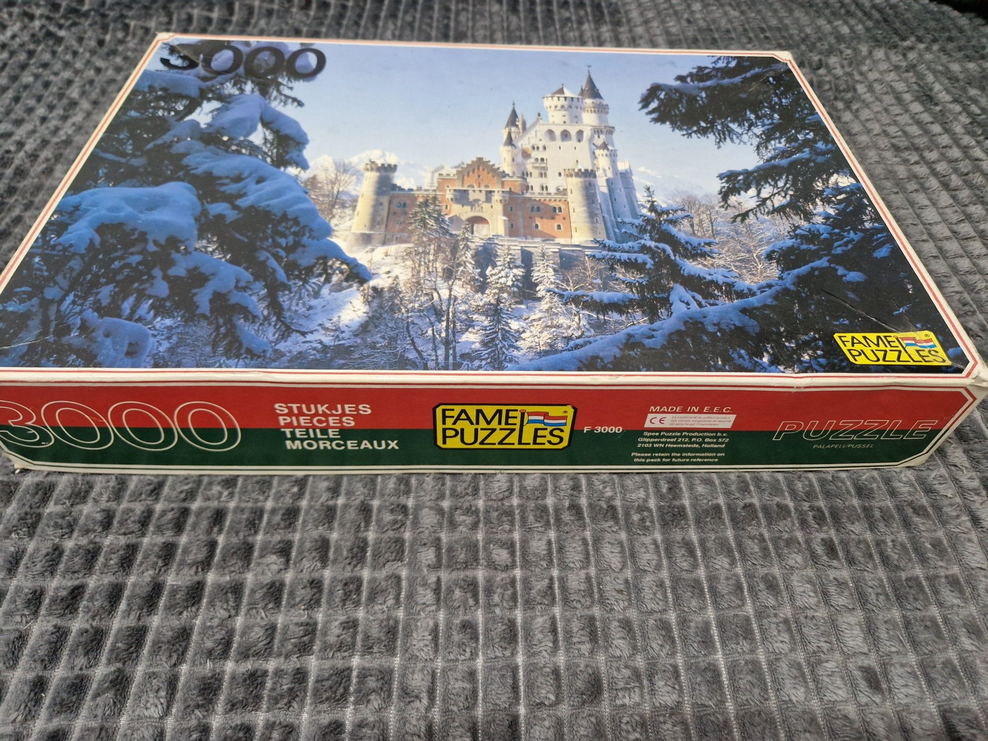 Puzzle 3000 elementów Zamek Neuschwanstein