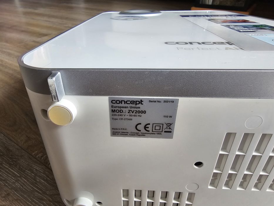 Nawilżacz powietrza Concept Perfect Air 110W 50m2 400ml/h ZV2000