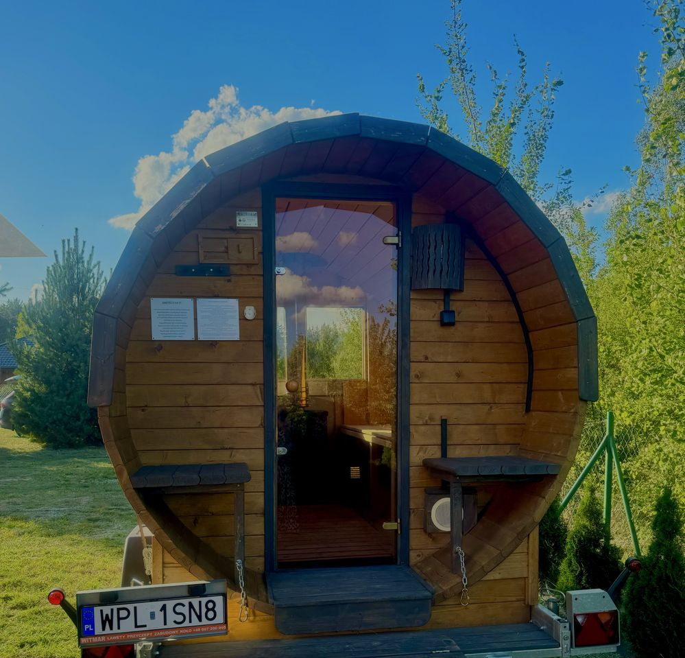 Domy SPA SAUNA oraz JACUZZI, cymbergaj Okuninka J Białe