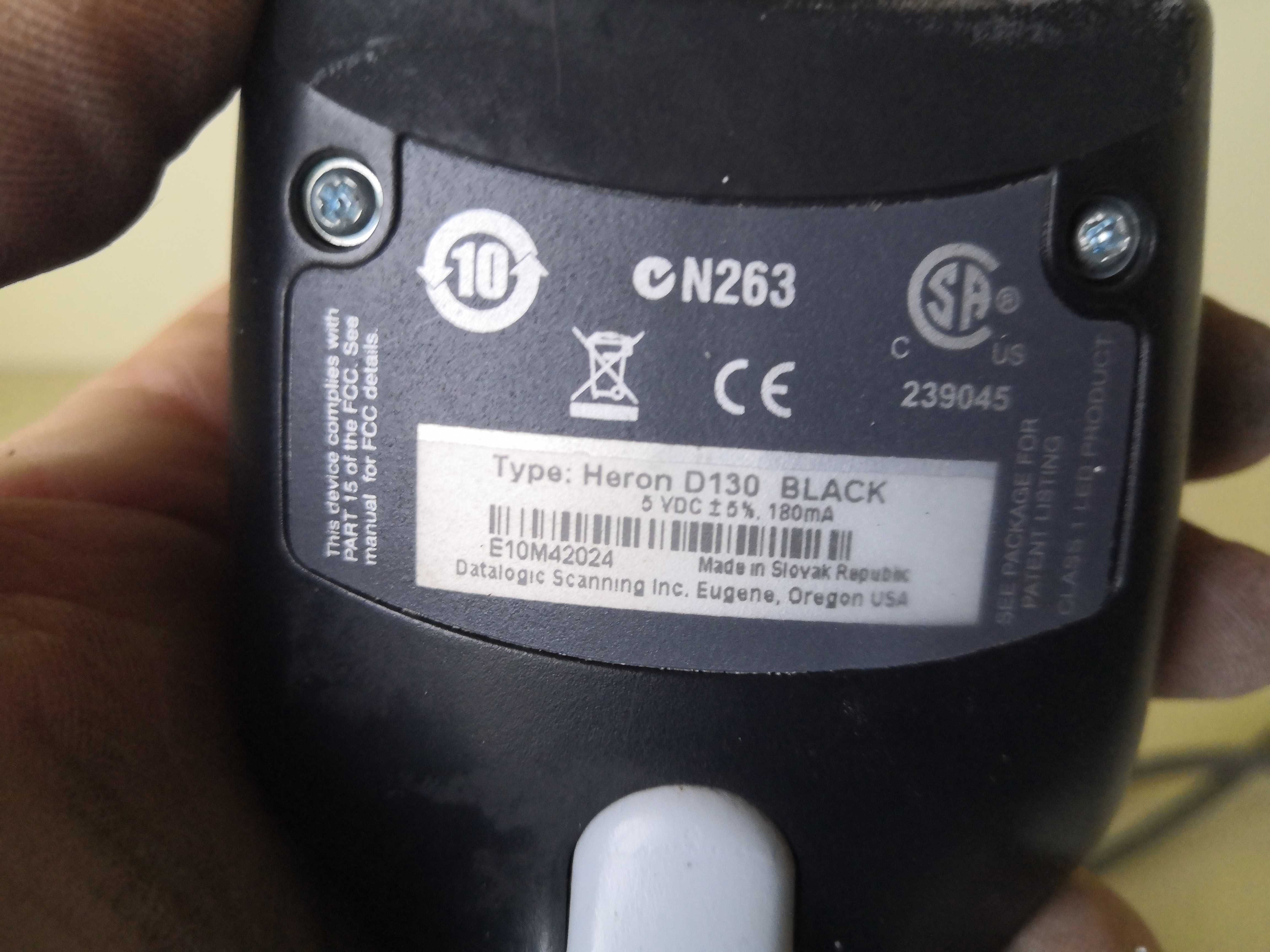 Leitor de codigo de barras Datalogic Heron D130 Barcode Scanner