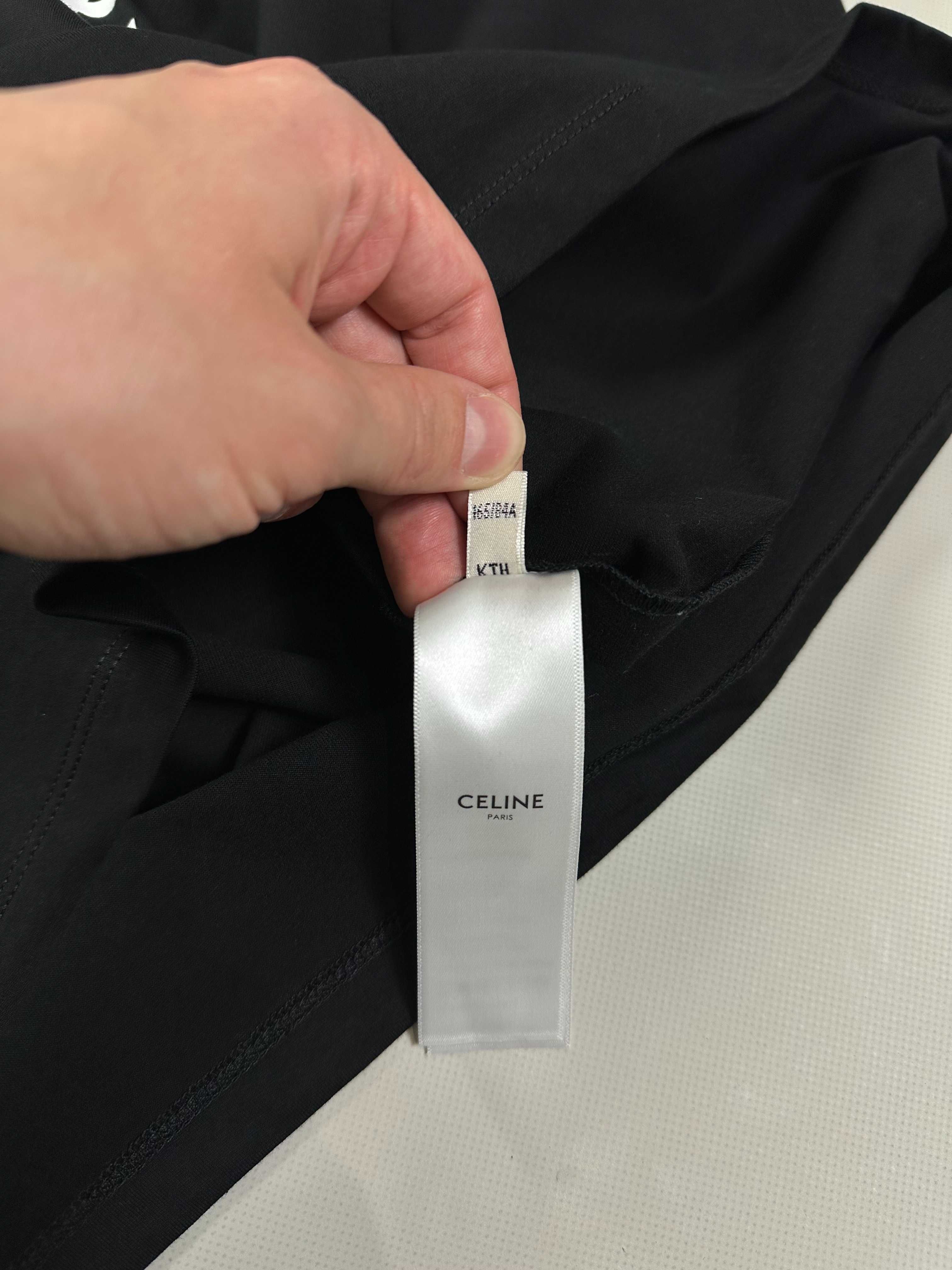 Футболка CELINE Loose T-shirt in Cotton Jersey футболка селин селін