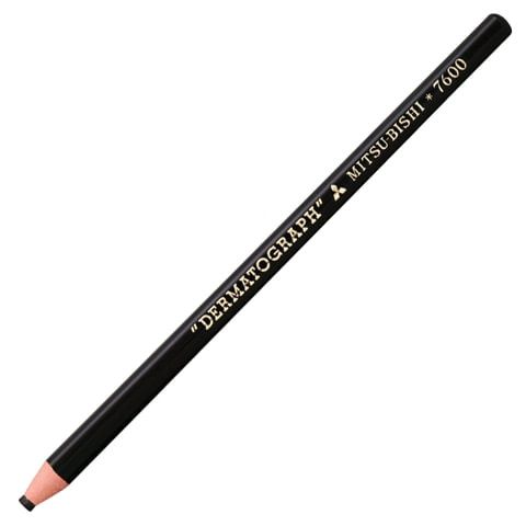 Олівець восковий «MITSUBISHI» (черн. і білий )