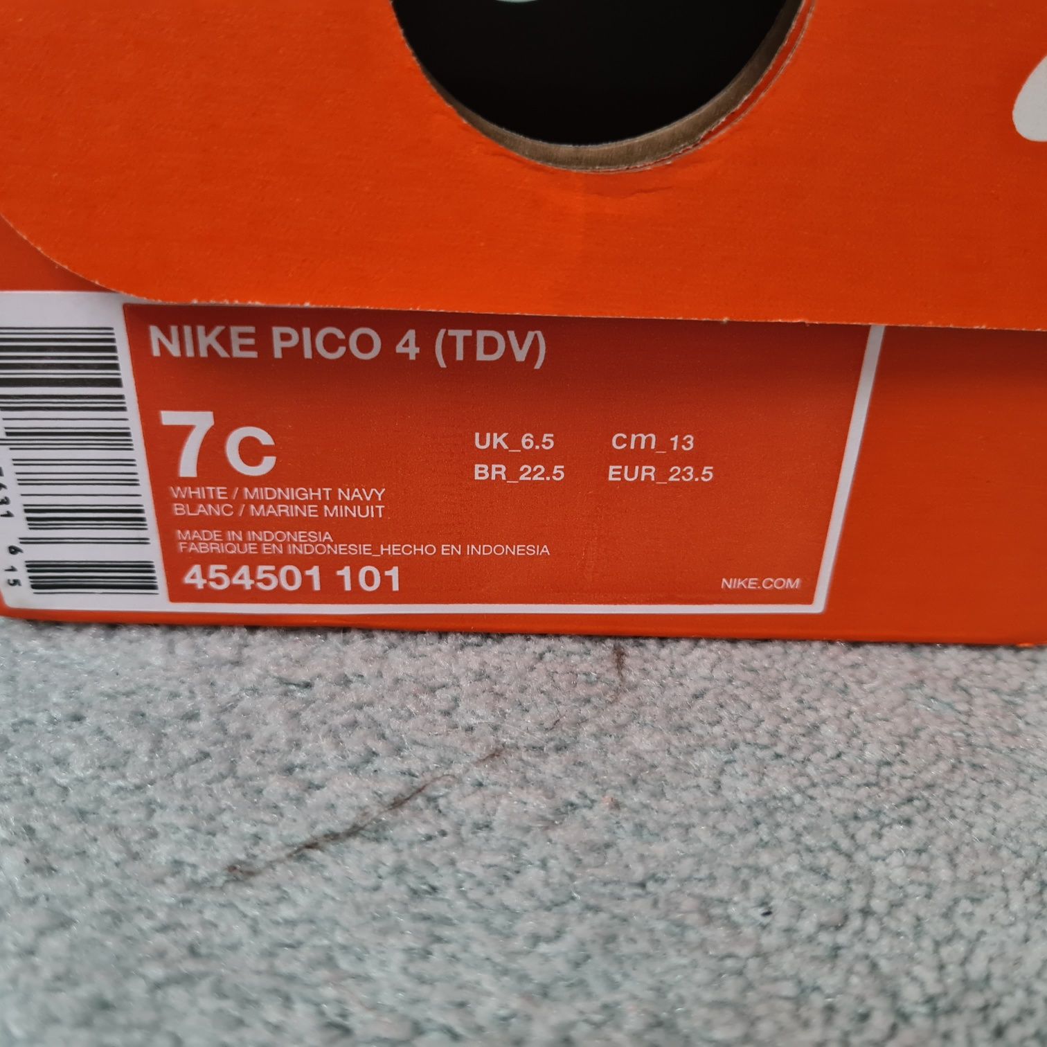 Buciki buty NIKE Pico 5 oryginalne 7C 2 latka