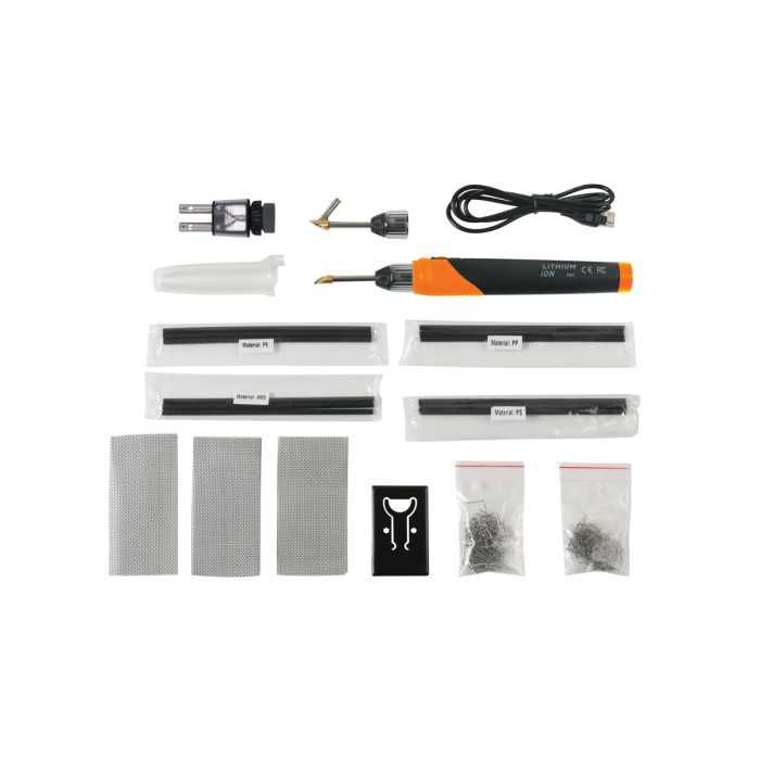 Kit de reparação de Plásticos Portátil Multiusos