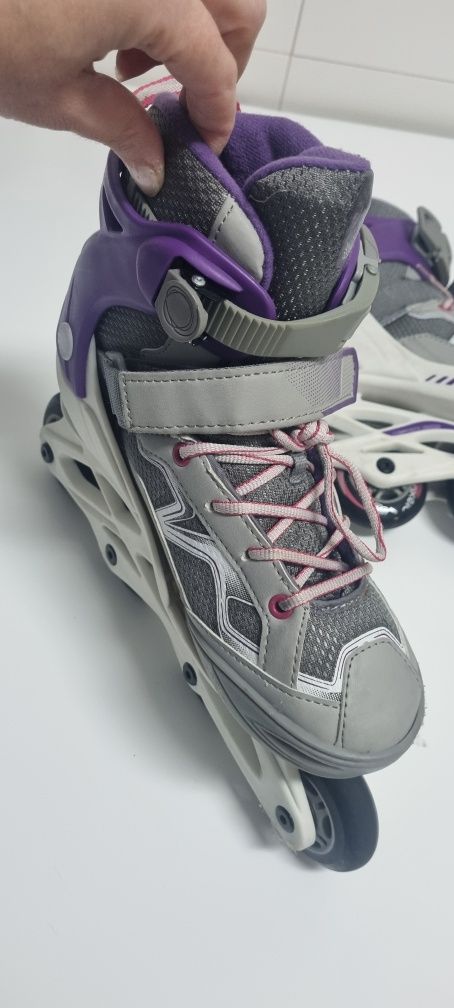 Conjunto Patins em linha Oxelo + proteções