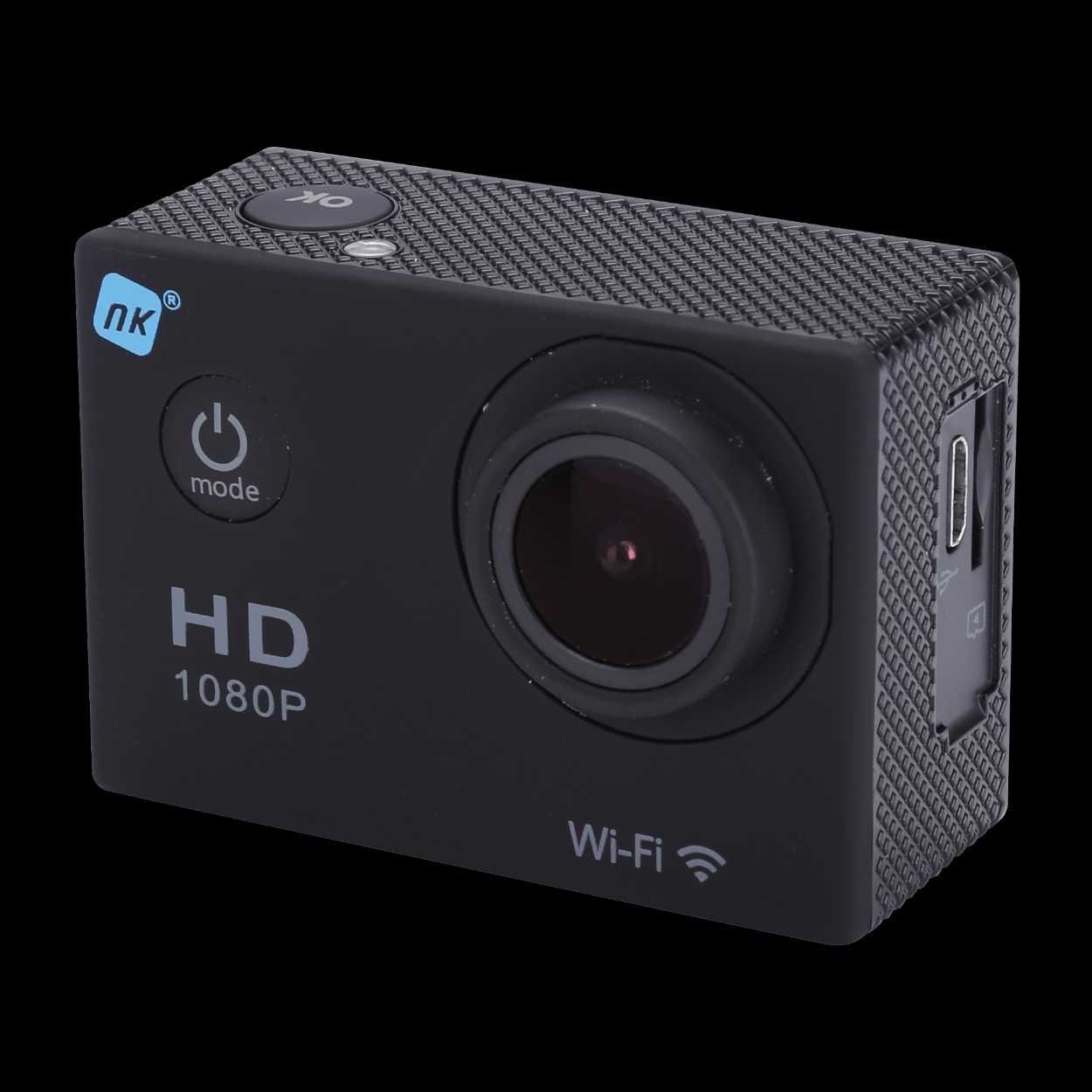 [Novo] Action Cam Full HD 12mp Wi-Fi