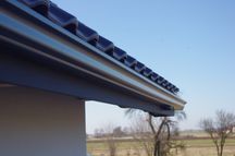 Rynna stalowa ciągniona grafitowa 125mm super szczelna. PROMOCJA !!!