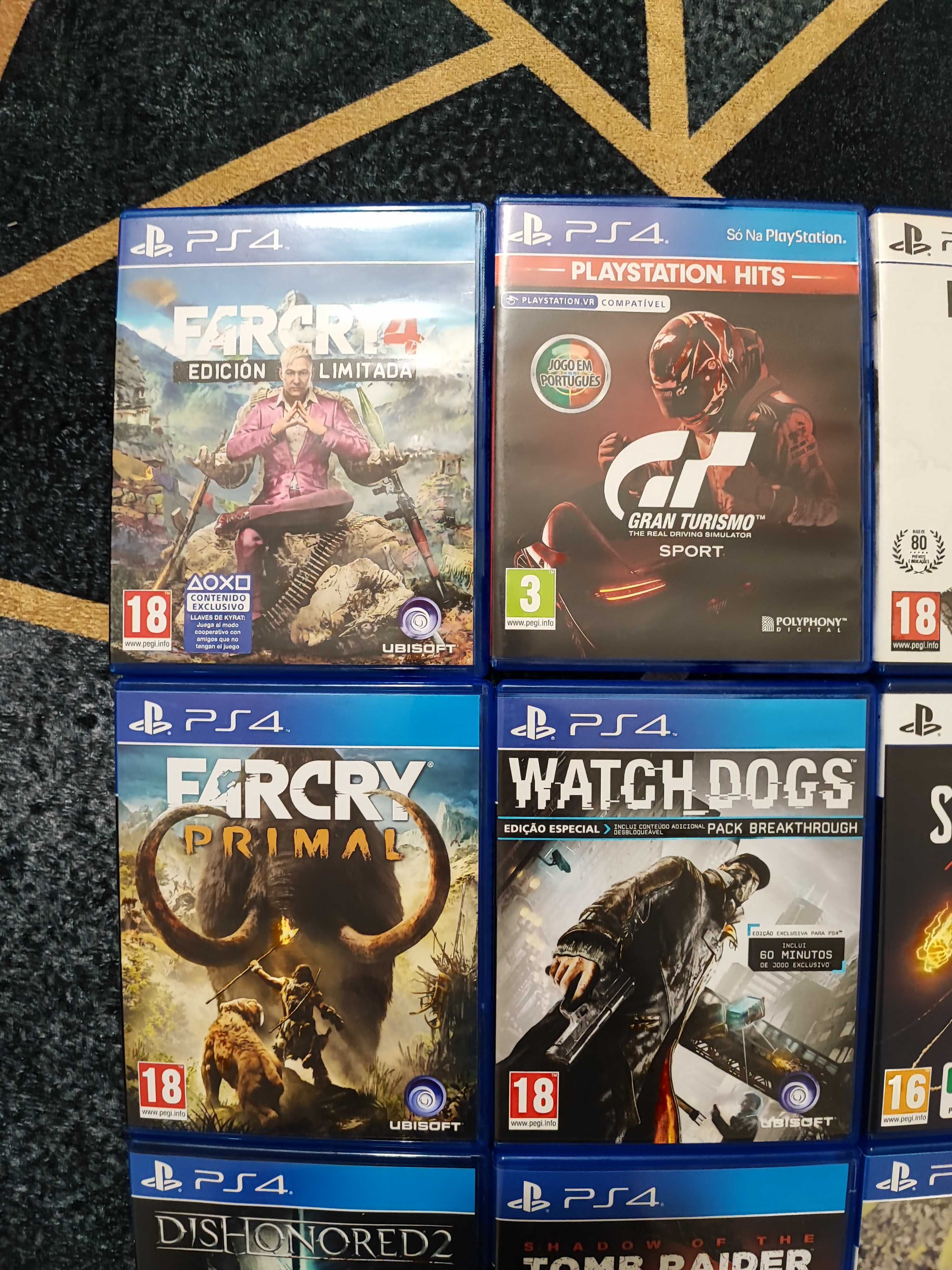 Conjunto Jogos PS4 - PS5 (venda em separado)