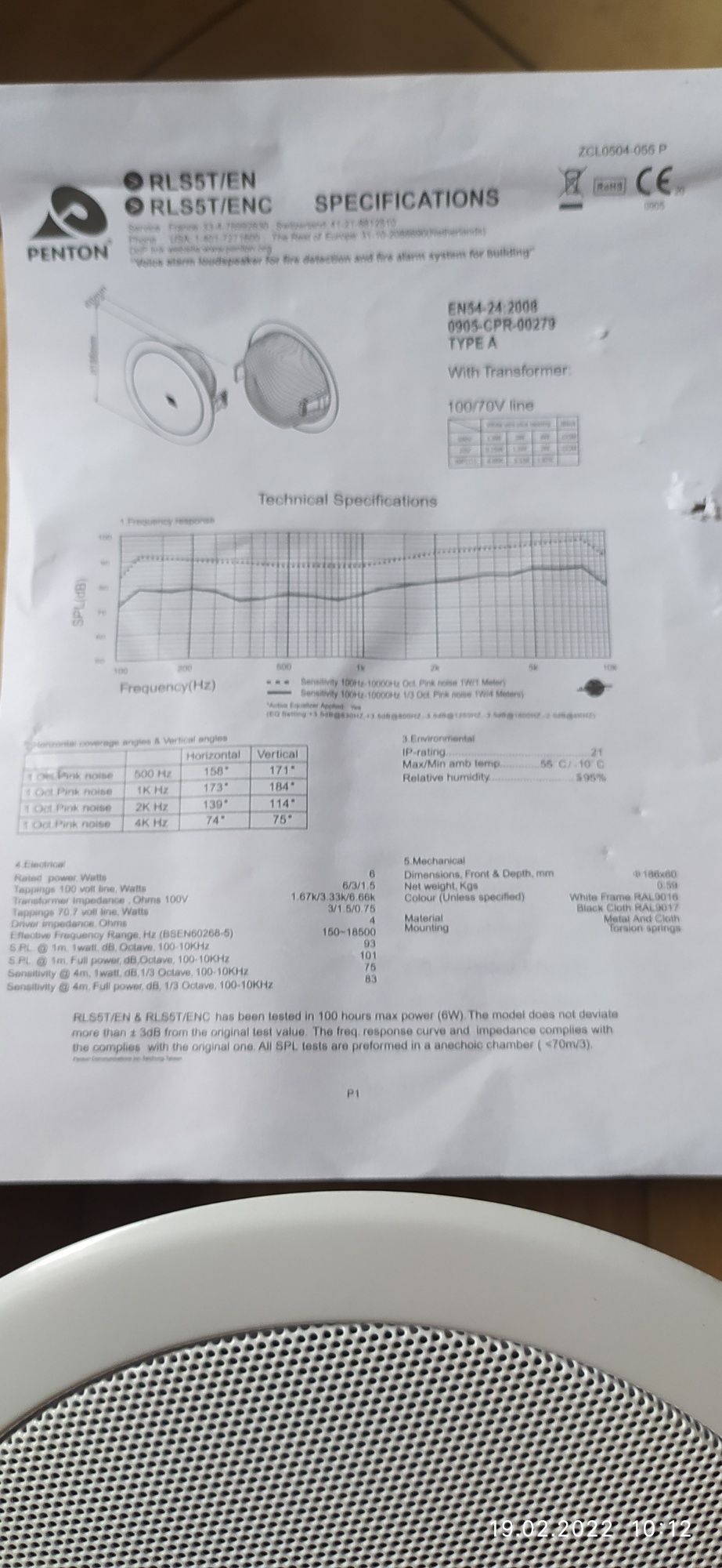 Głośniki _NOWE_typ "radiowęzeł "