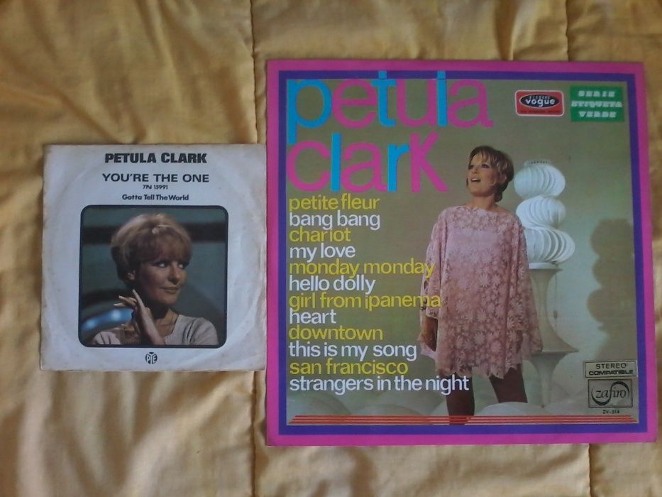 Petula Clark strangers in night, girl from Ipanema, hello dolly vinil