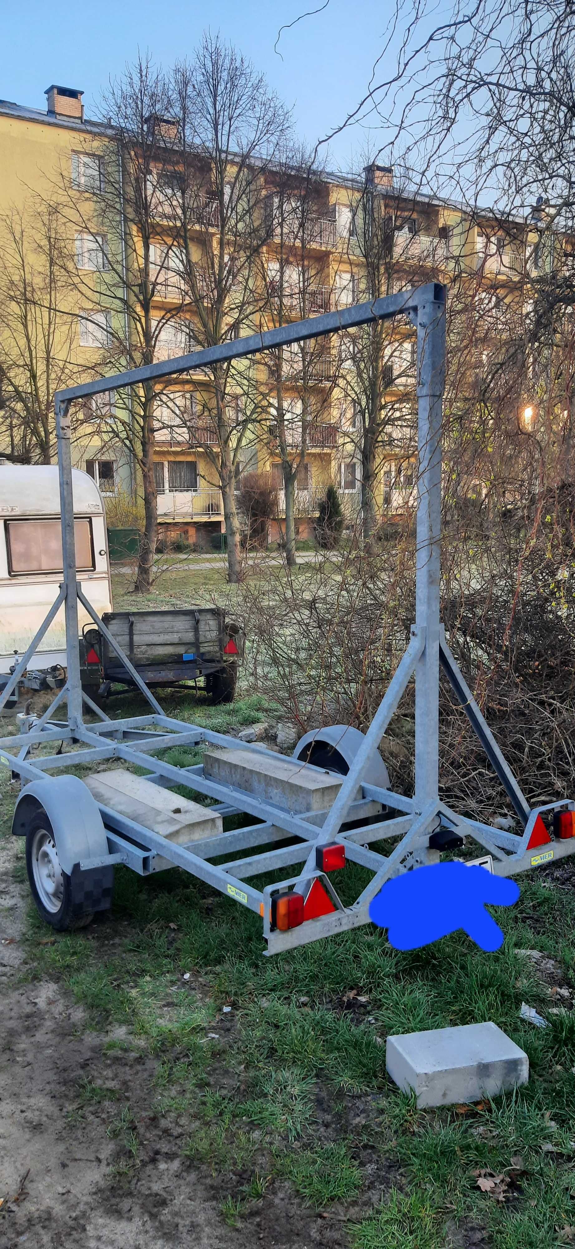 Przyczepa reklamowa baner 3x2m