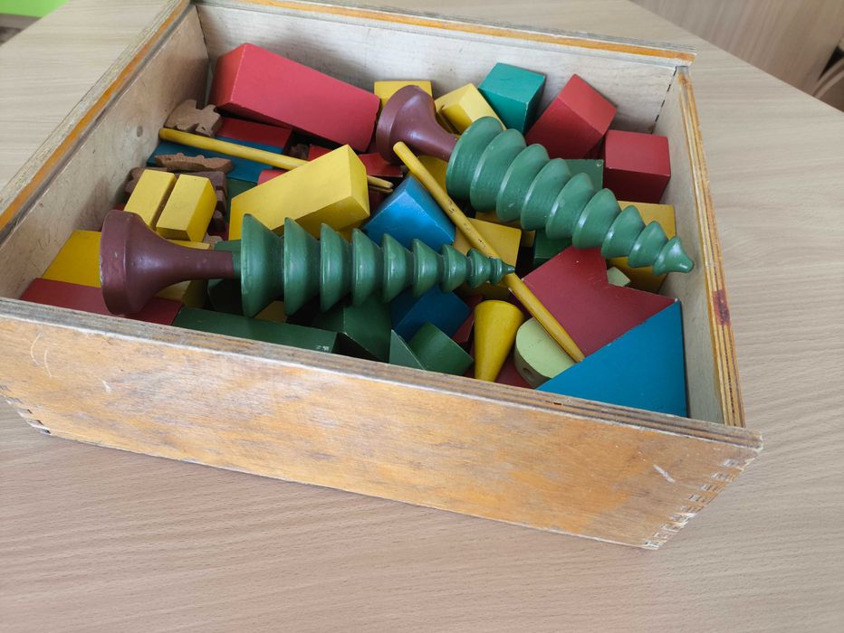 Деревянный конструктор времён СССР