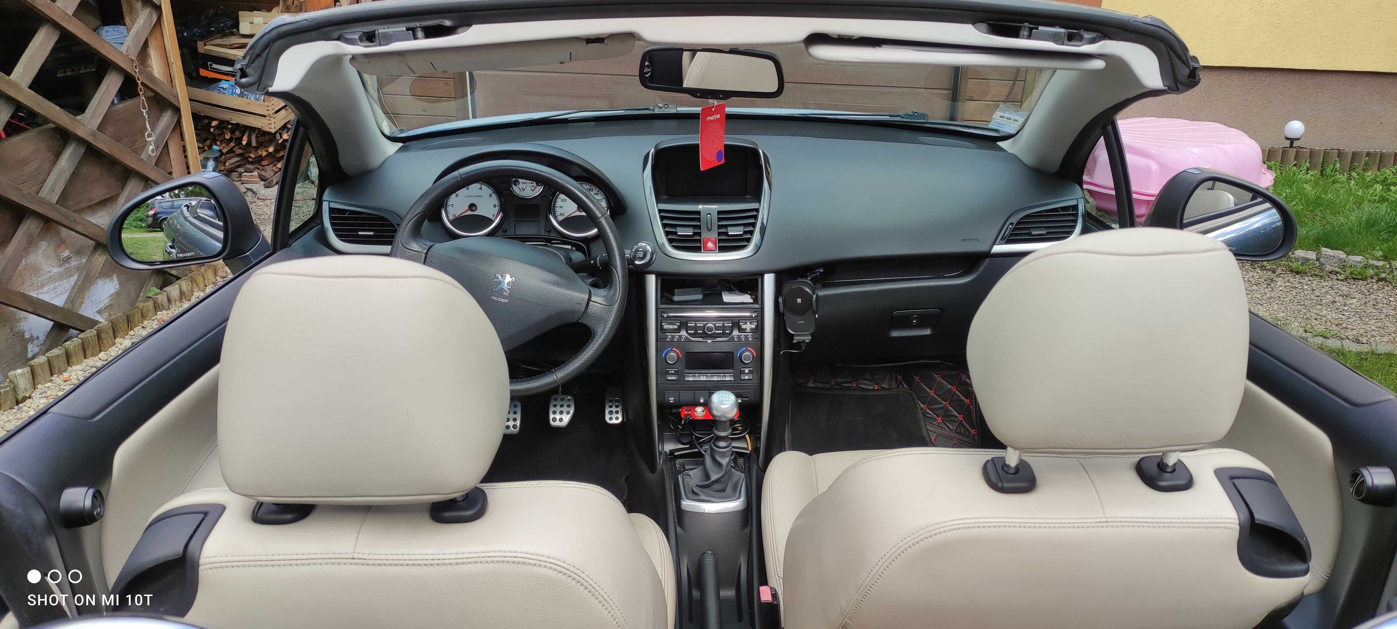 Peugeot 207CC po Lifcie w cabrio, -opłaty do 2026r.