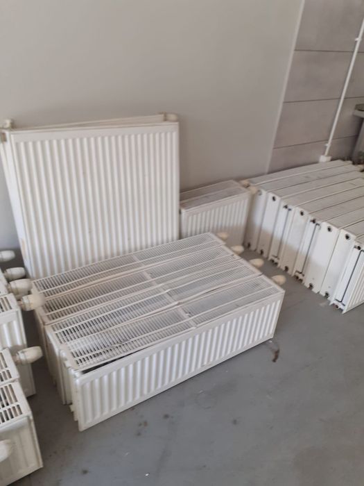 Grzejniki purmo z demontażu, sprawne z głowicami termo danfoss