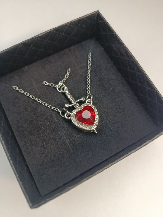 !! -20% до 30.11 !! Парні підвіски для закоханих меч і сердце