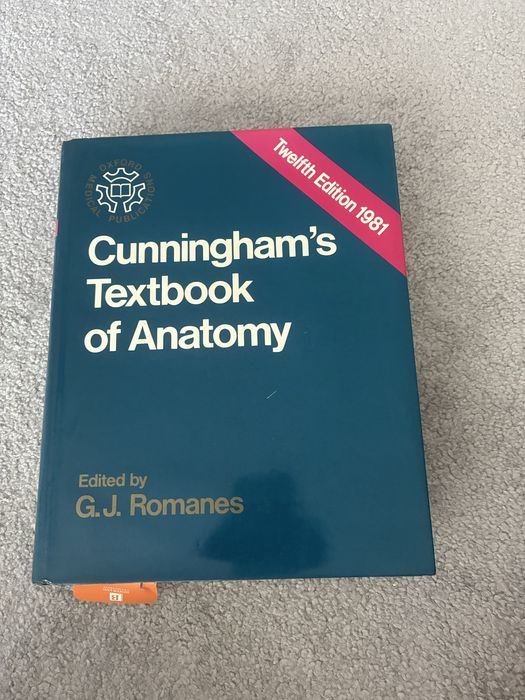 Livro Cunningham’s Textbook of Anatomy