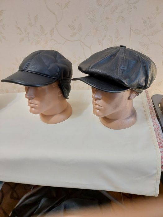 Распродажа новых капитанок из натуральной кожи и меха.