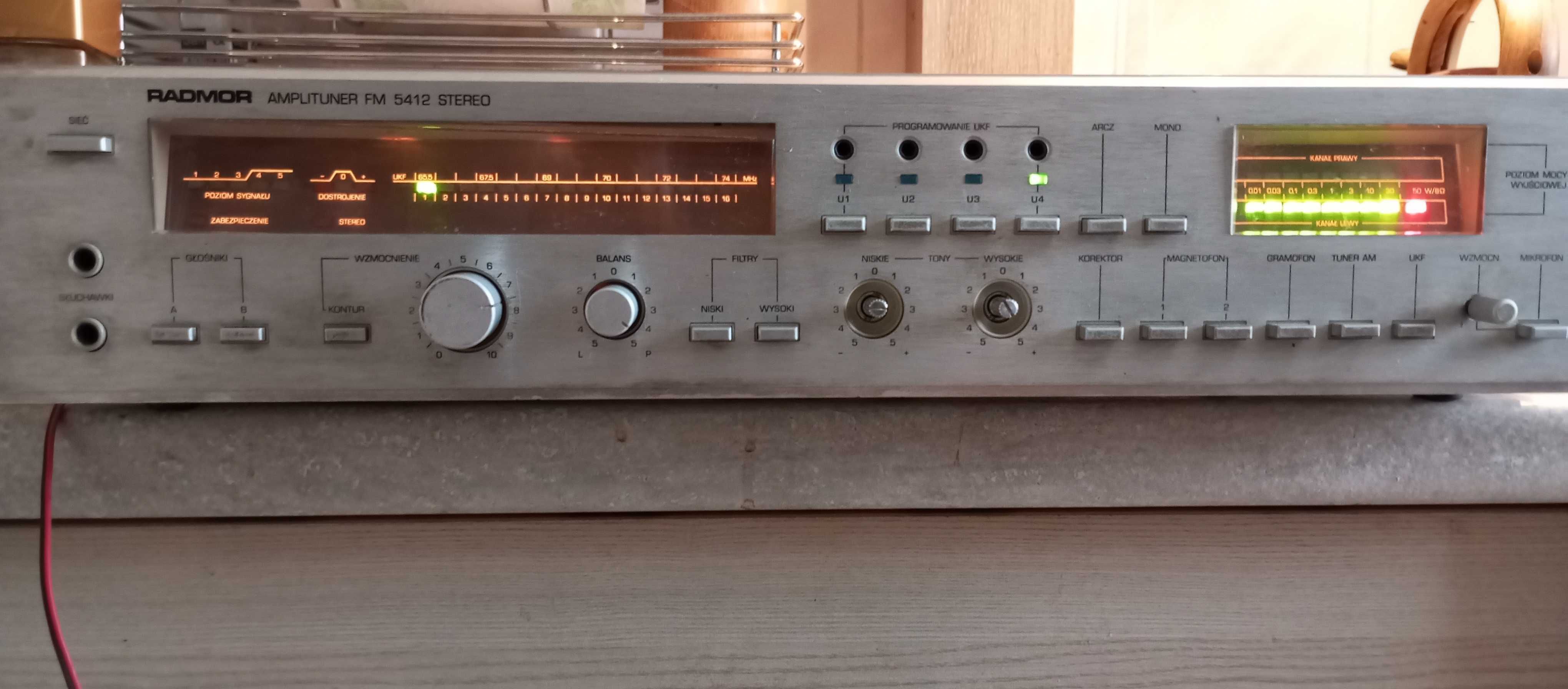 Amplituner Radmor 5412 stereo