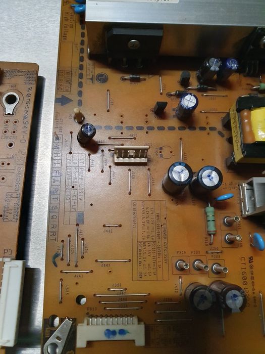 Płyta główna zasilająca inwerter t-con telewizor LG