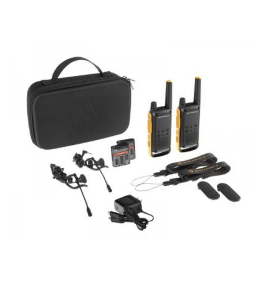 Рация Motorola TALKABOUT T82 Extreme TWIN Yellow/Black (5031753007171)