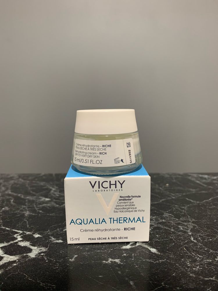 Vichy крем глубокое увлажнение vichy aqualia thermal rich cream 15 мл