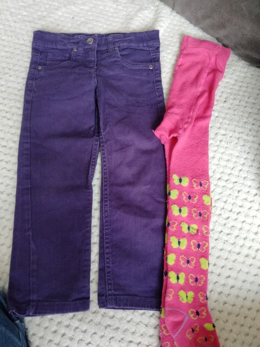 Karton ubrań dla dziewczynki