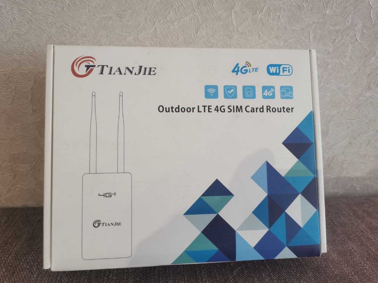 Wi-Fi роутер 4G LTE SIM Card Outdoor LAN+Wifi від повербанку