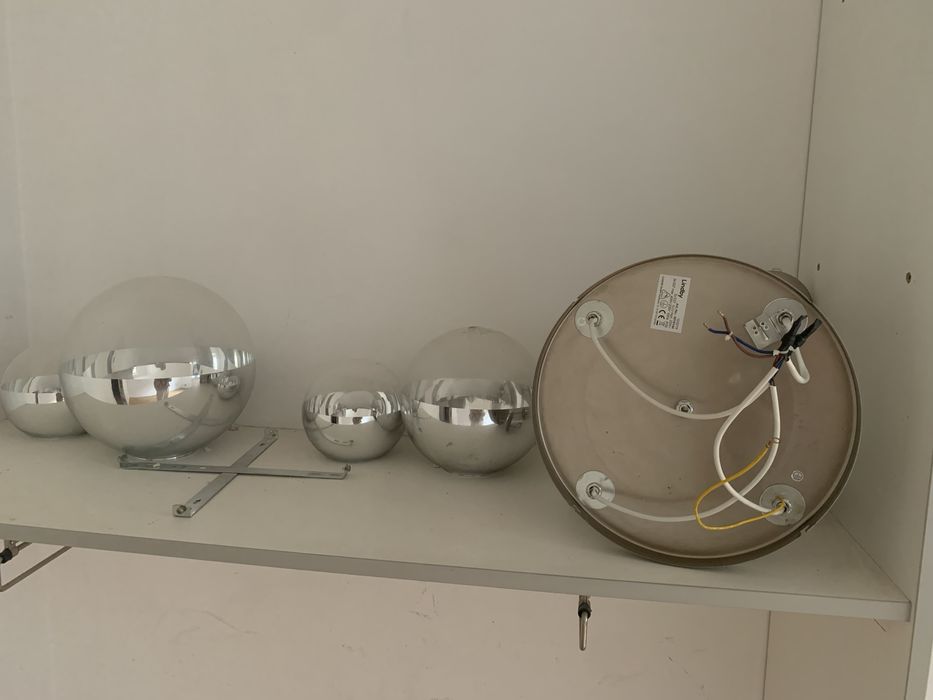 Żyrandol salonowy 4 kule