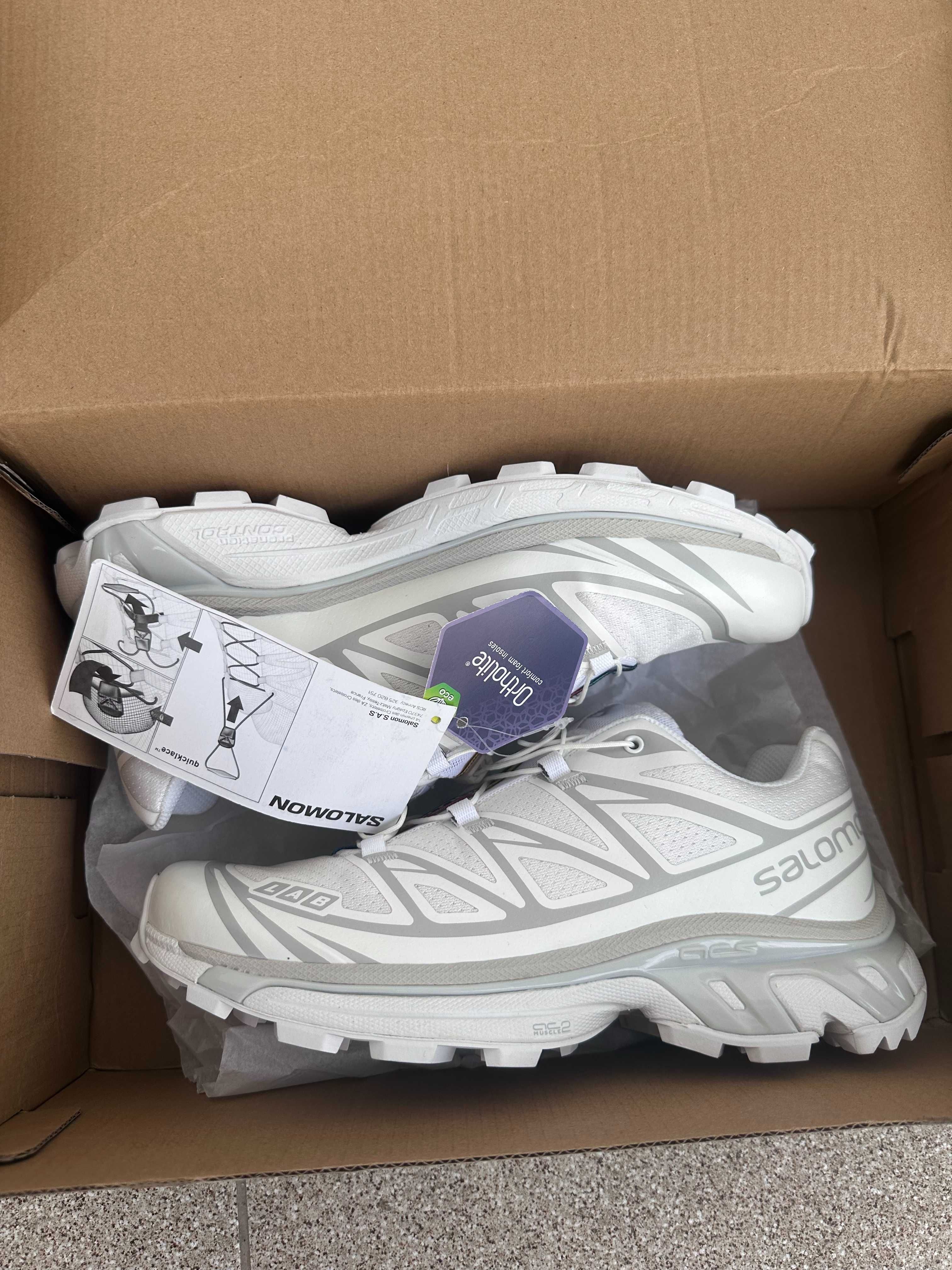 Salomon XT-6 Triple White