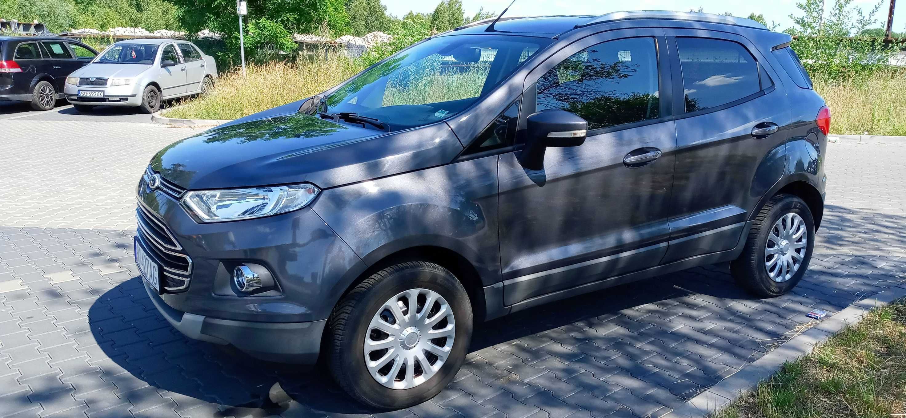 Ford EcoSport TITANIUM Zadbany LED Parktronic Keyless Sync Klimatronic