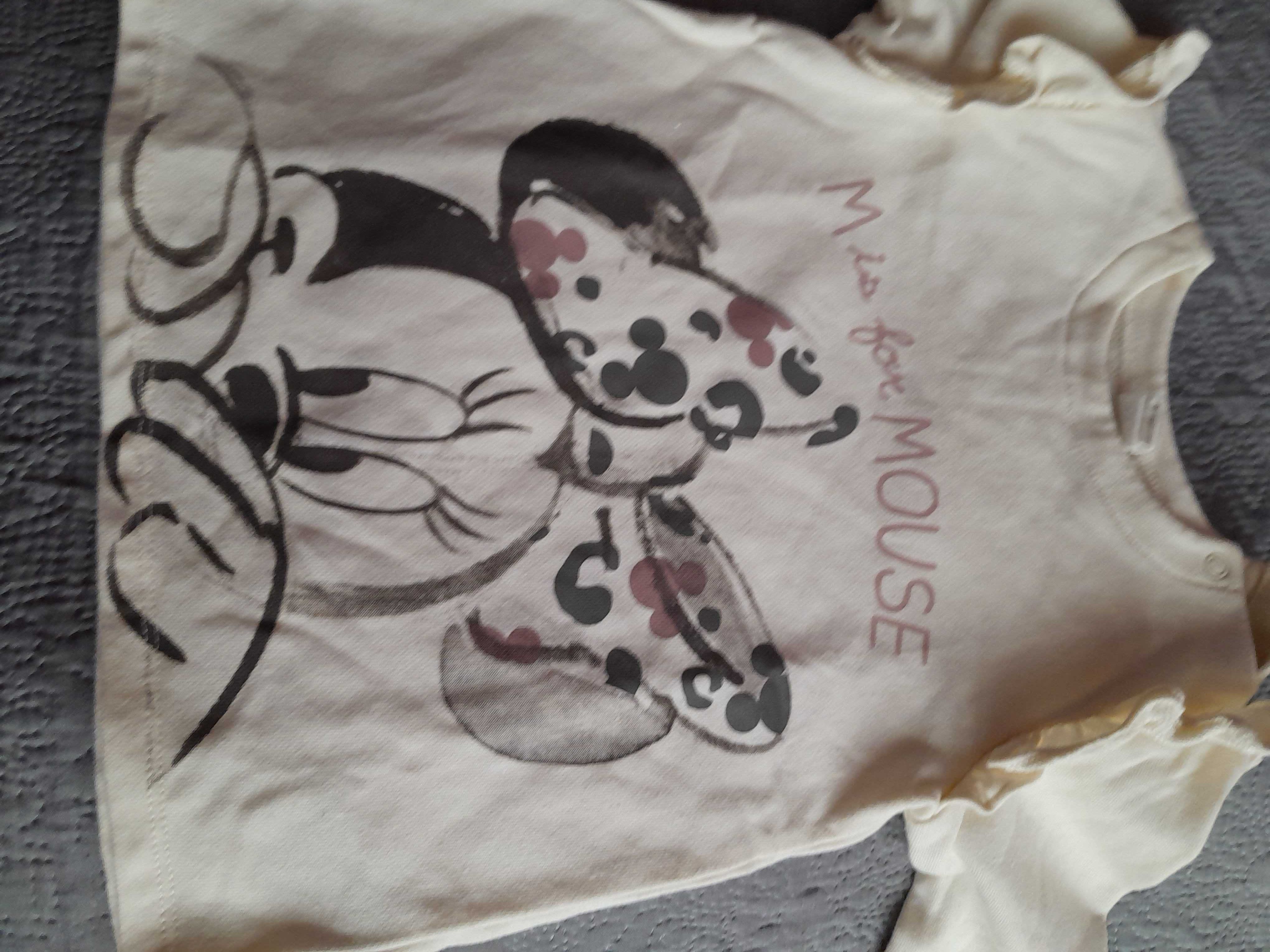 Bluzka H&M 98 z Myszką