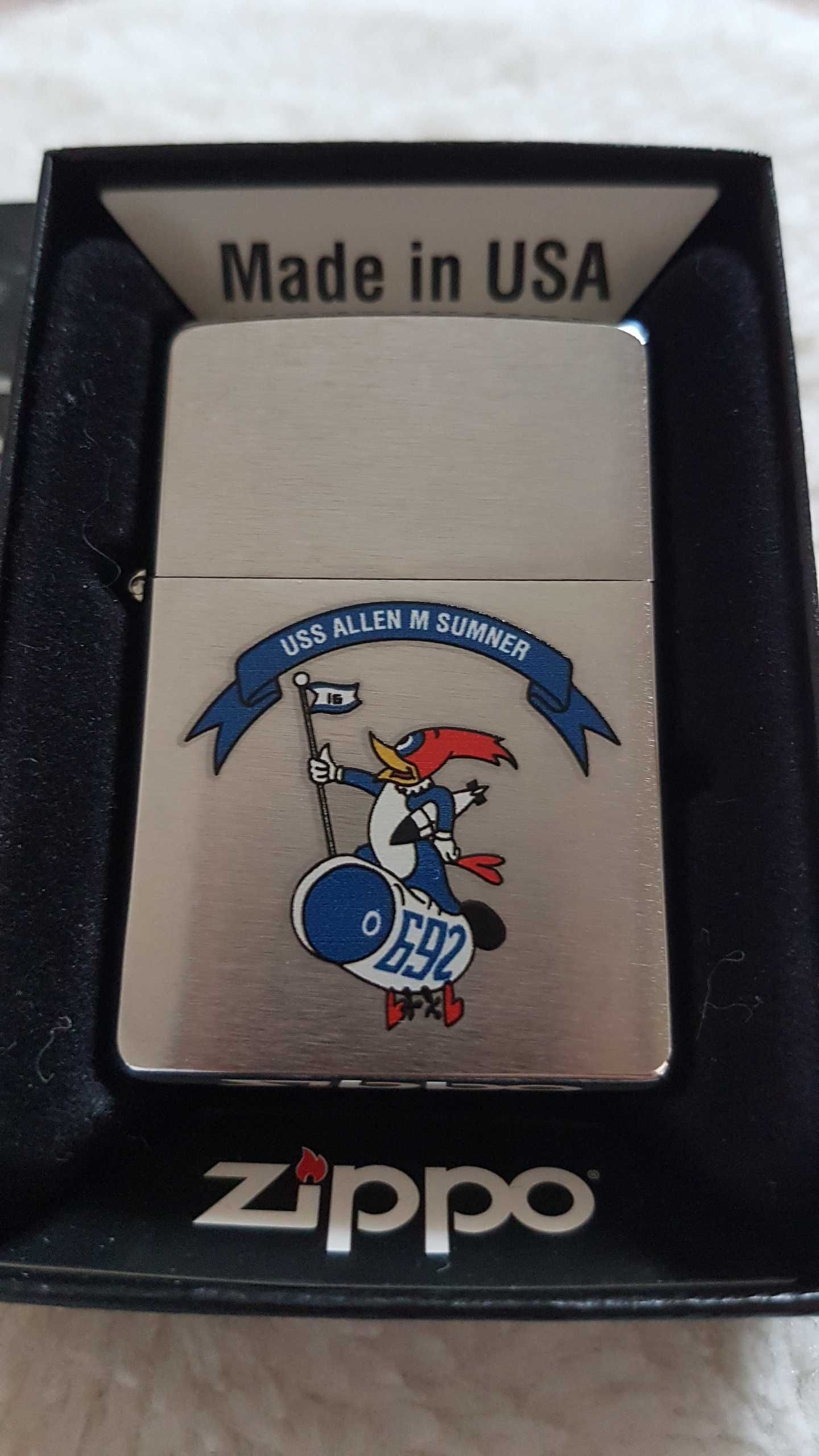 Zapalniczka Zippo USS Allen M. Sumner DD-692