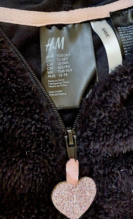 Pluszowa piżamka rozm 158/164