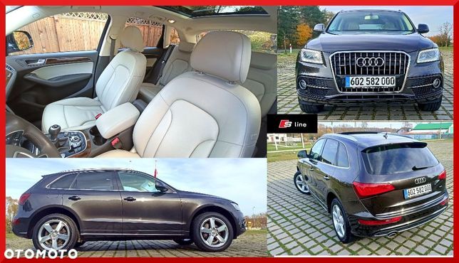 Audi Q5 S line/Jasne skóry/Panoramadach/19''+felgi zimowe 17'' 190KM 4x4