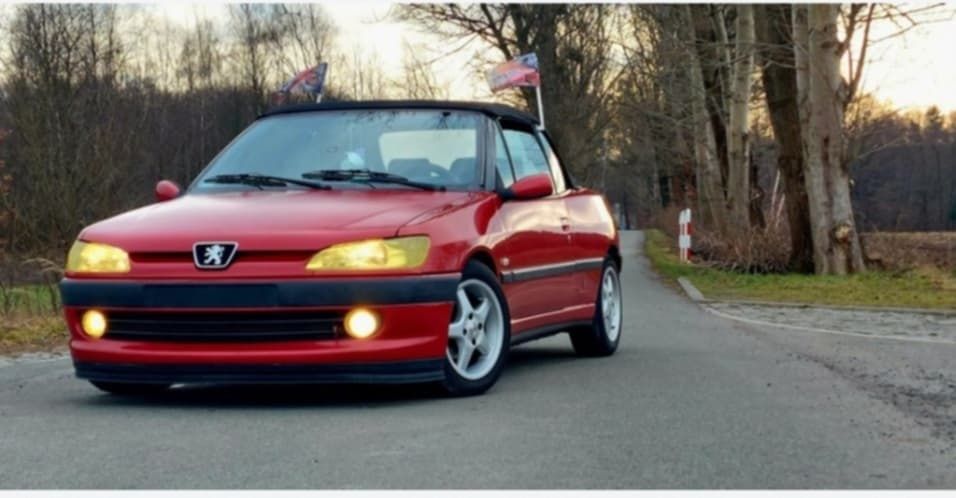 Peugeot 306 cabrio 1.6 Pininfarina rzadki egzemplarz.