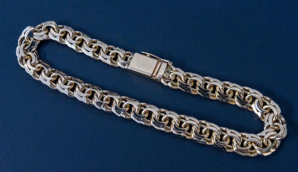 Złota bransoletka próby 585 27g