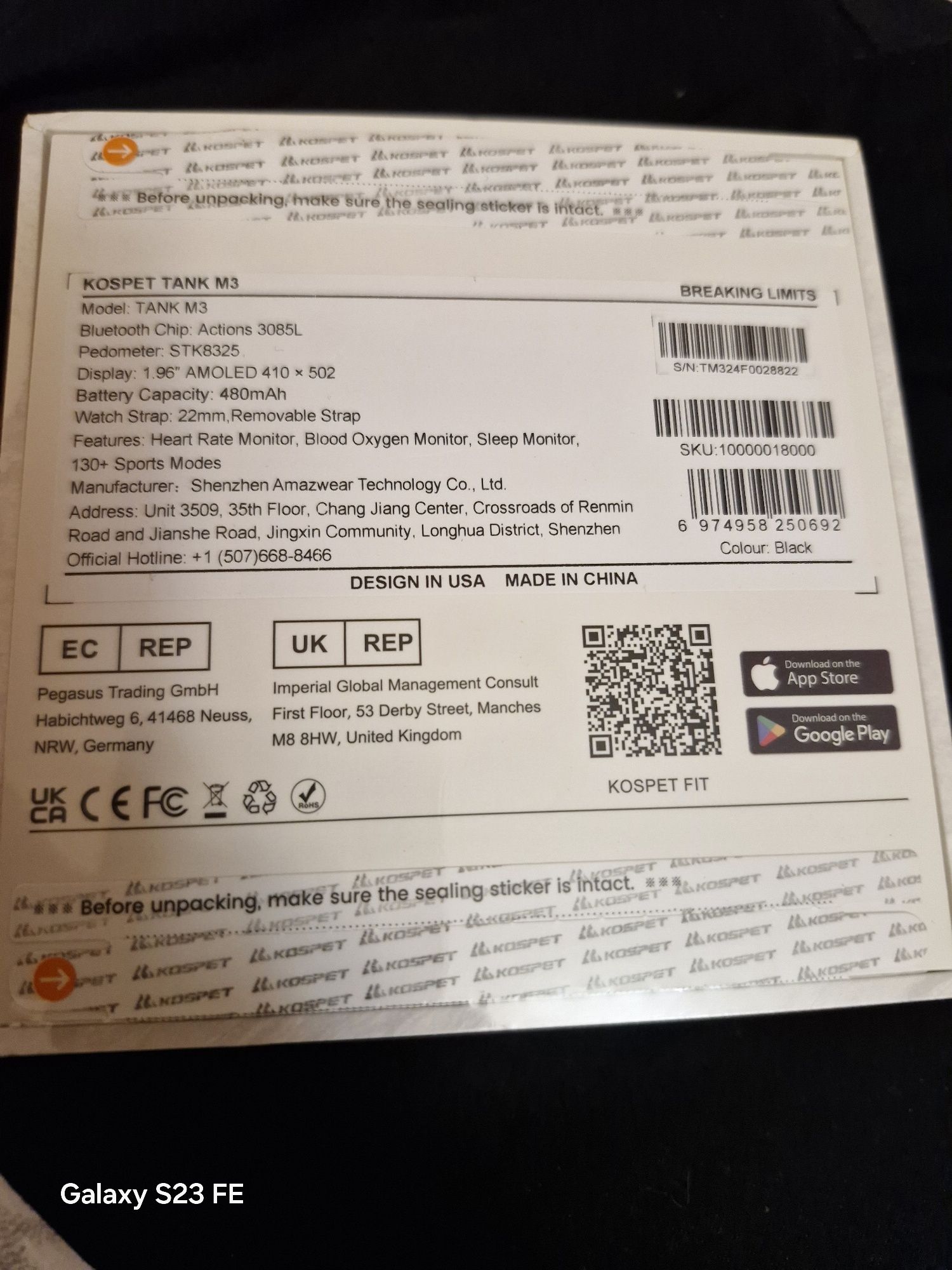 Smart Watch zegarek
