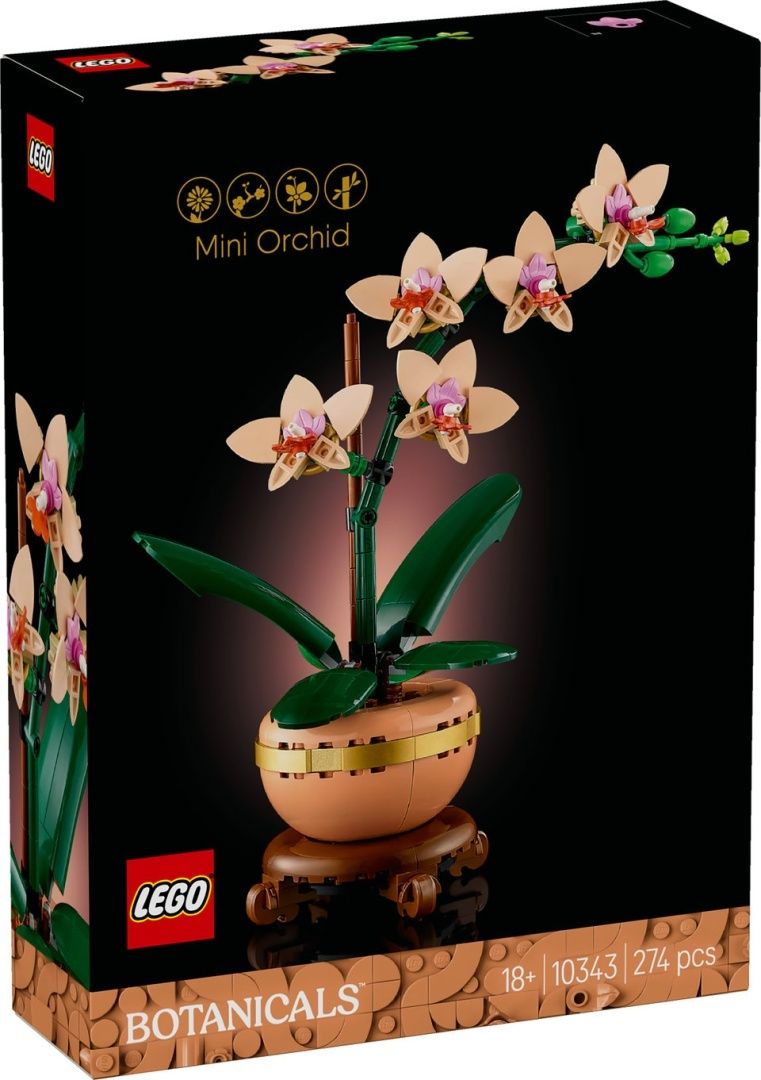 Lego Botanicals Mała Orchidea 10343