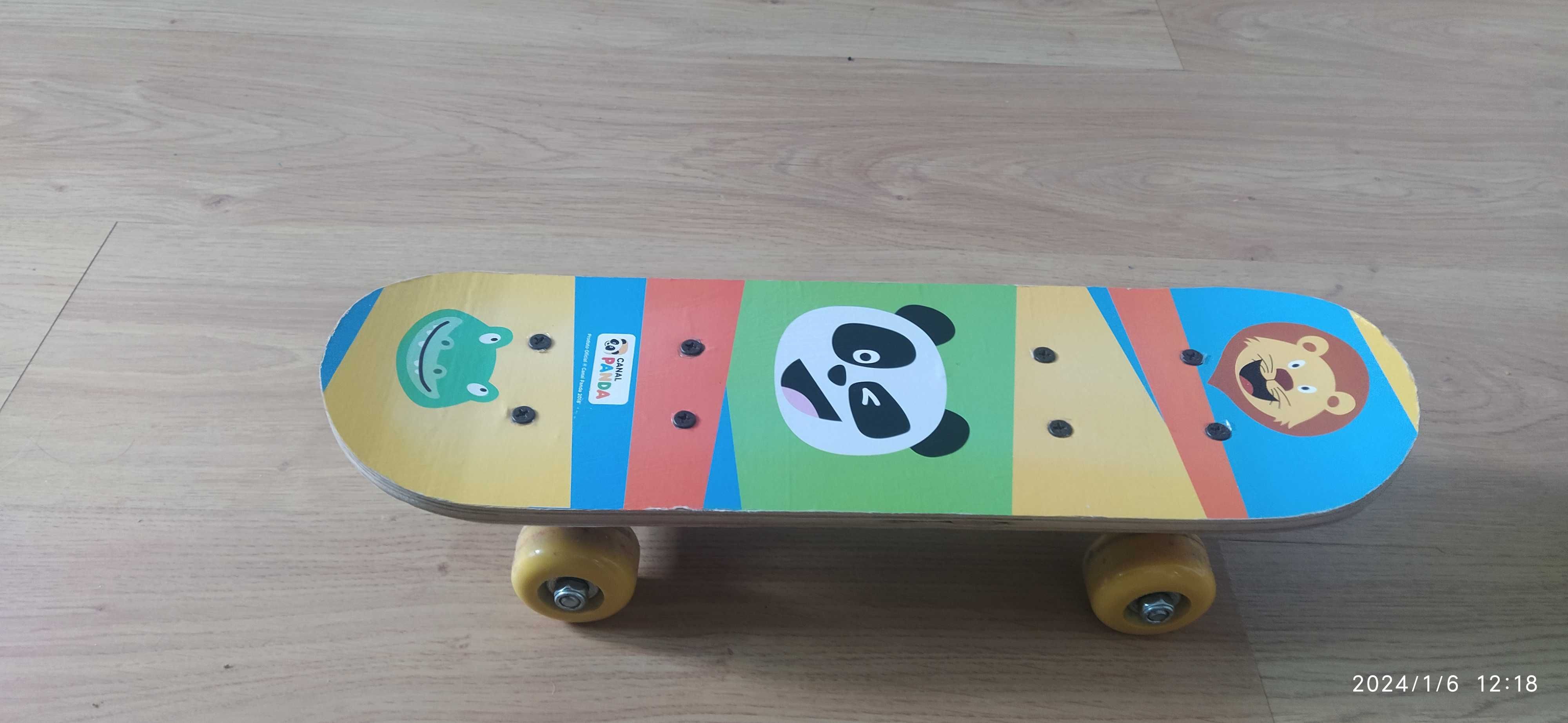 Skate iniciação Panda
