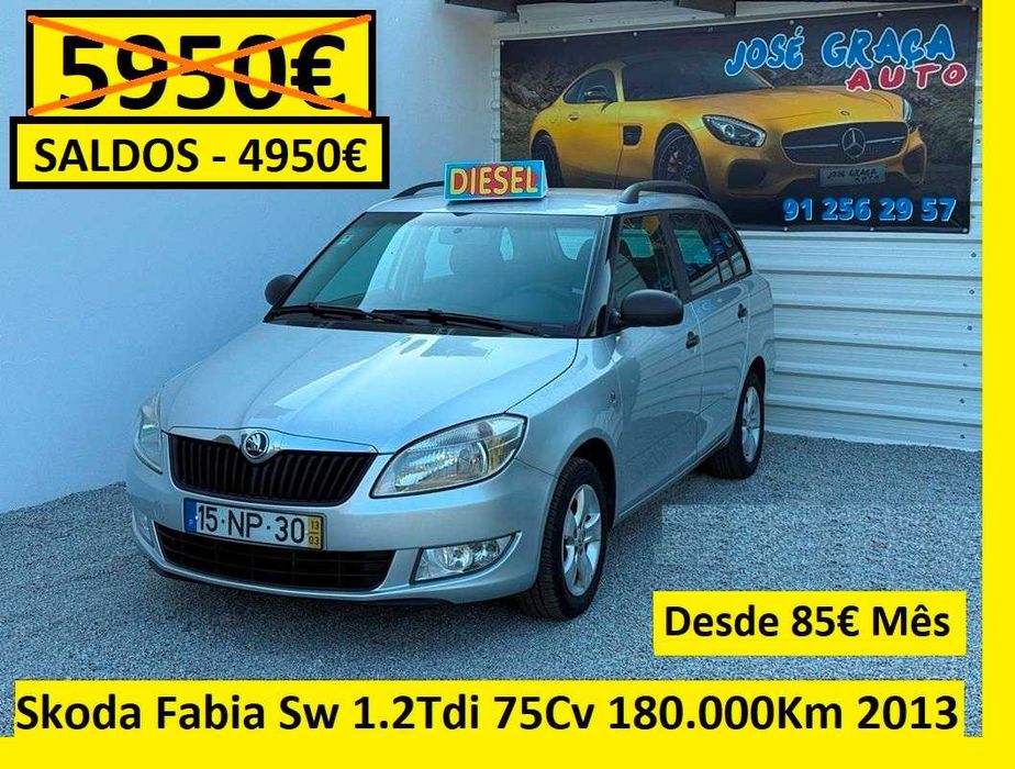 Skoda Fabia Sw 1.2Tdi 75Cv 180.000Km 03/2013