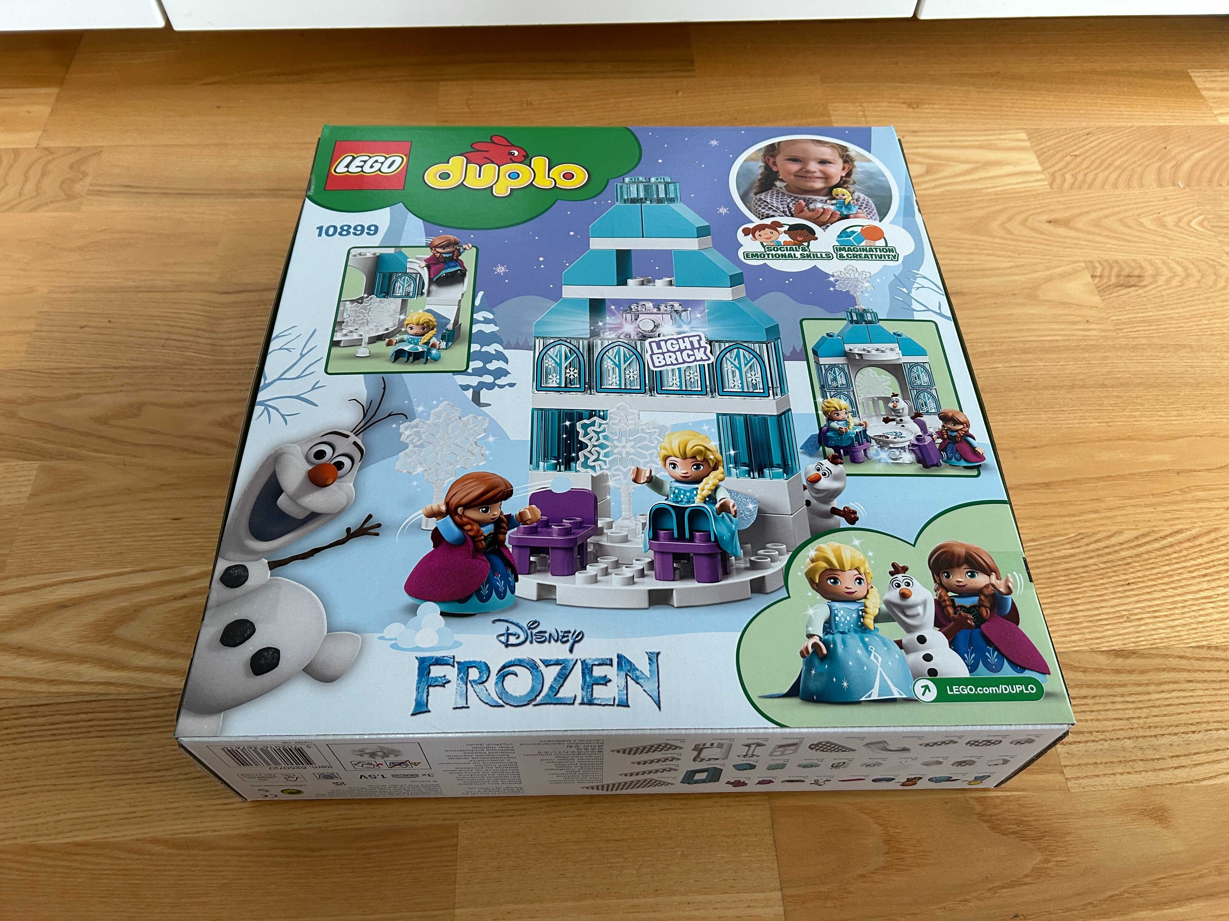 LEGO Duplo 10899 - Zamek z Krainy lodu. Nowe (Łączany / Oświęcim)