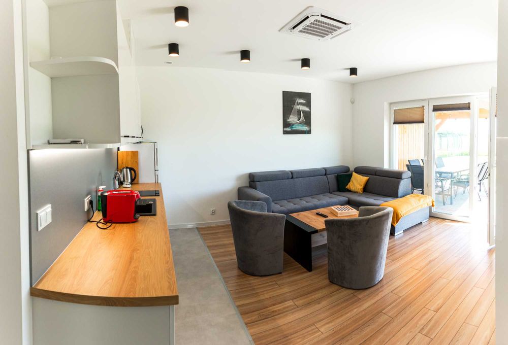 6-12 osoób Domki, Apartamenty na mazurach, caloroczny, balia